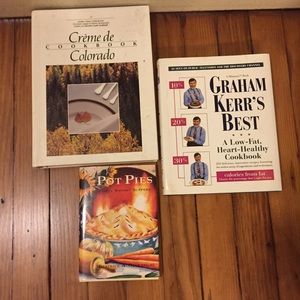 Vintage Cookbooks! For all three $12